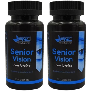 2 Senior Vision Con Luteina+omega3 120 Cáps Fnl Salud Ojos