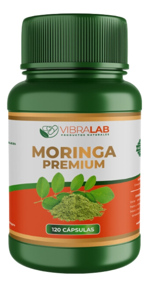 Moringa Premium 120 Capsulas Gelatina 500mg Vibralab
