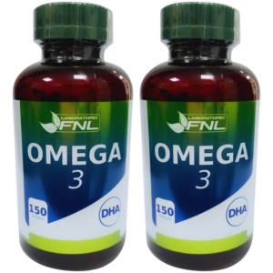 2 Omega 3 (300 Caps 1000mg) Dha Triglicéridos FNL