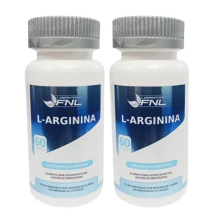 2 L- Arginina Fnl 3x60 Potencia Muscular Disfuncion Erectil
