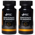 Pack 2 Bisglicinato De Magnesio 120 Capsulas Fnl