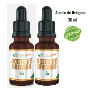 Aceite De Oregano 30ml 100% Natural Pack 2 Unidades