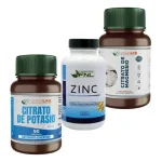 Biotina+Colageno Hidrolizado + Vitamina C 500mg Pack 3 Frascos de 60 capsulas vegetales cada uno. 180 Cápsulas en total. Laboratorios Extremo Sur