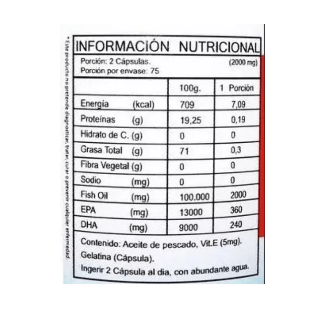 2 Omega 3 (300 Caps 1000mg) Dha Triglicéridos FNL - Imagen 2