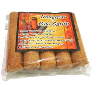 Incienso De Palo Santo En Barritas Concentradas 5 Unidades