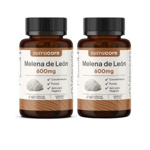 2 Melena De León 600mg - 60 Cápsulas Vegetales | Nutracore