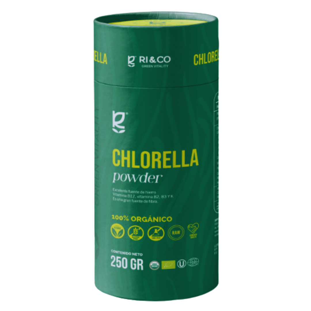 Chlorella 100% Organica 250g Clorela Vegano Alta Calidad