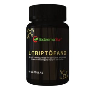 L- Triptofano 500 Mg 180 Caps Sube El Ánimo-Sueño-Recupera