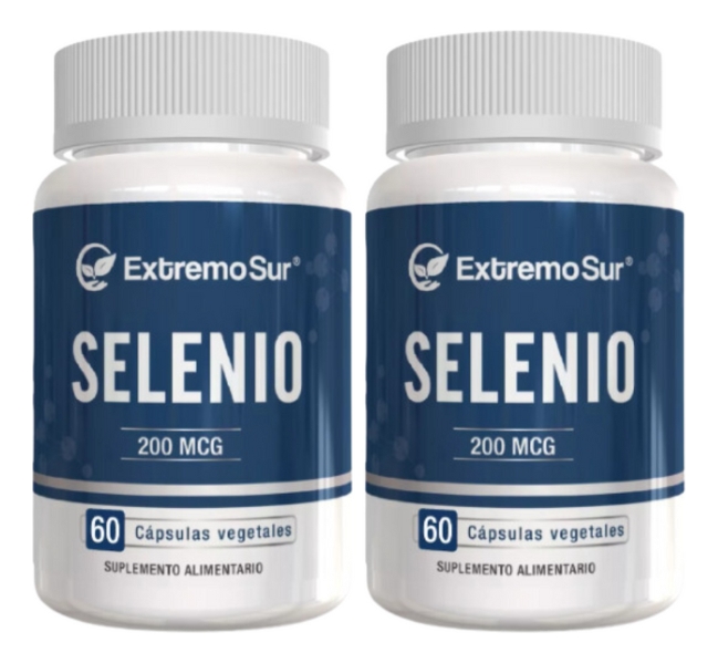 2 Selenio 200mcg X 60 Capsulas Veganas Extremo Sur
