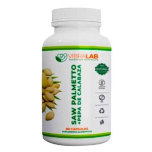 Saw Palmetto + Pepa De Calabaza(120 Caps) Prostata Vibralab