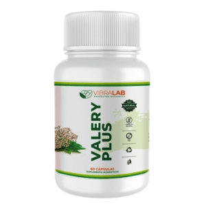 Valeriana Valery Plus 60 Cáps 500mg Vibralab Insomnio Sueño