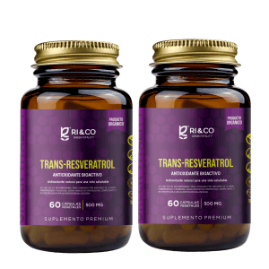 2 Trans - Resveratrol 60 Capsulas Vegetales 500mg Ri&co