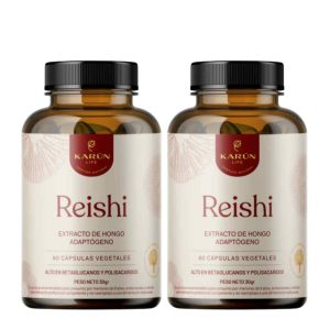 2 Reishi Hongo 500mg 60 Capsulas Karun Life