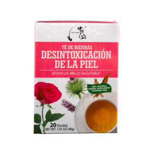 Té Chino Para Desintoxicar La Piel, 20 Bolsitas (40g) Feng