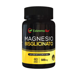 Magnesio Bisglicinato 60 Capsulas 500mg Extremo Sur