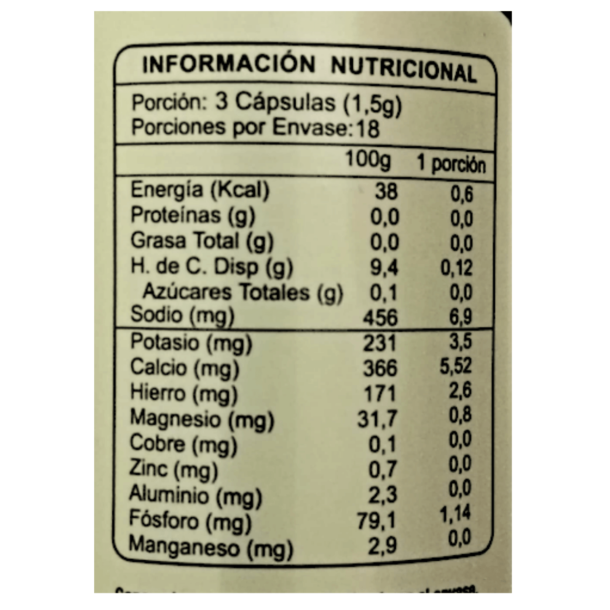 2 Zeolita Micronizada Clinoptilolita 90 Cápsulas 500mg Extremo Sur - Imagen 2