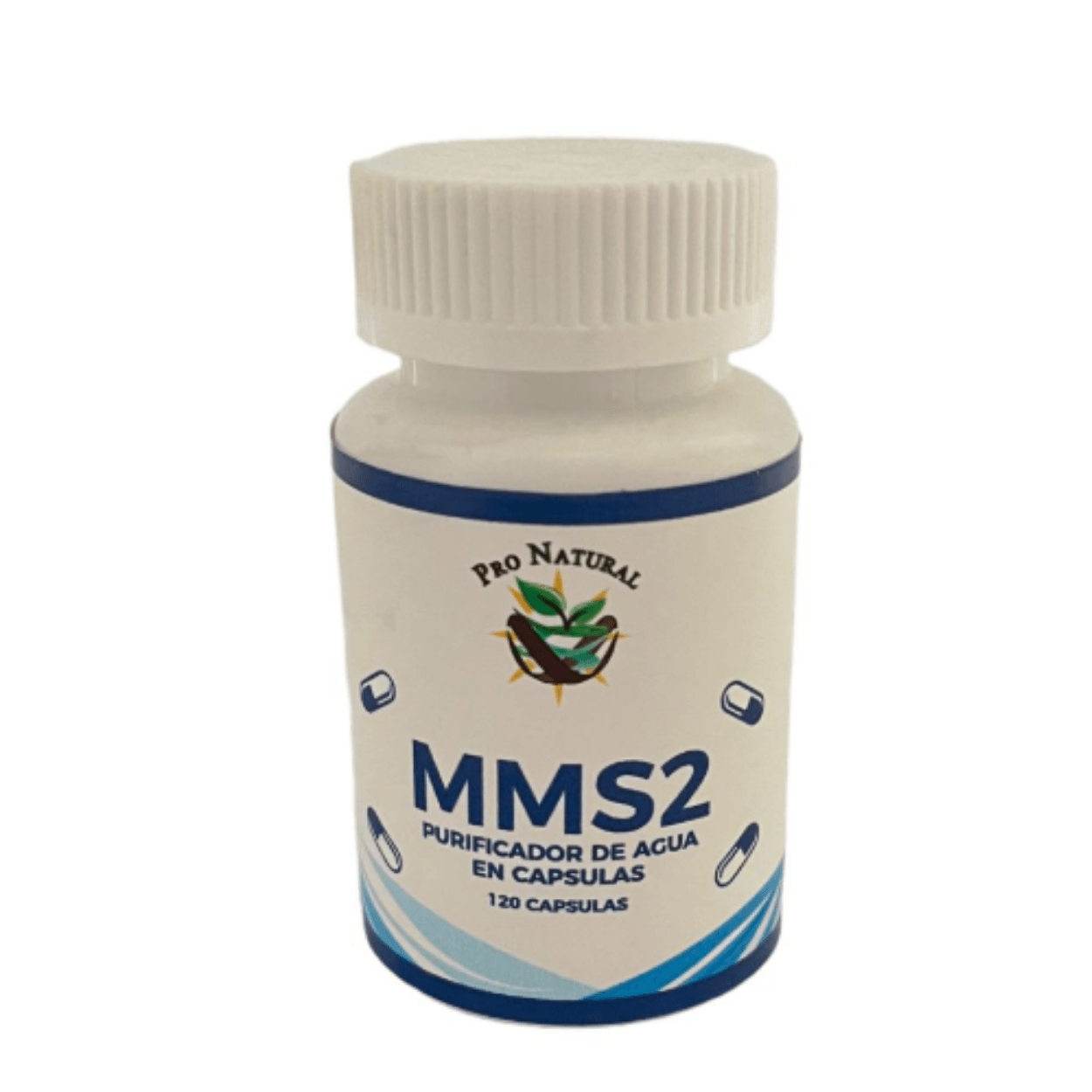 MMS2 Hipoclorito de Calcio 120 Cápsulas Pronatural
