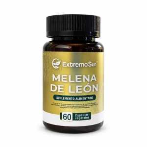 Melena de León Extremo Sur 500 mg en envase de 60 cápsulas