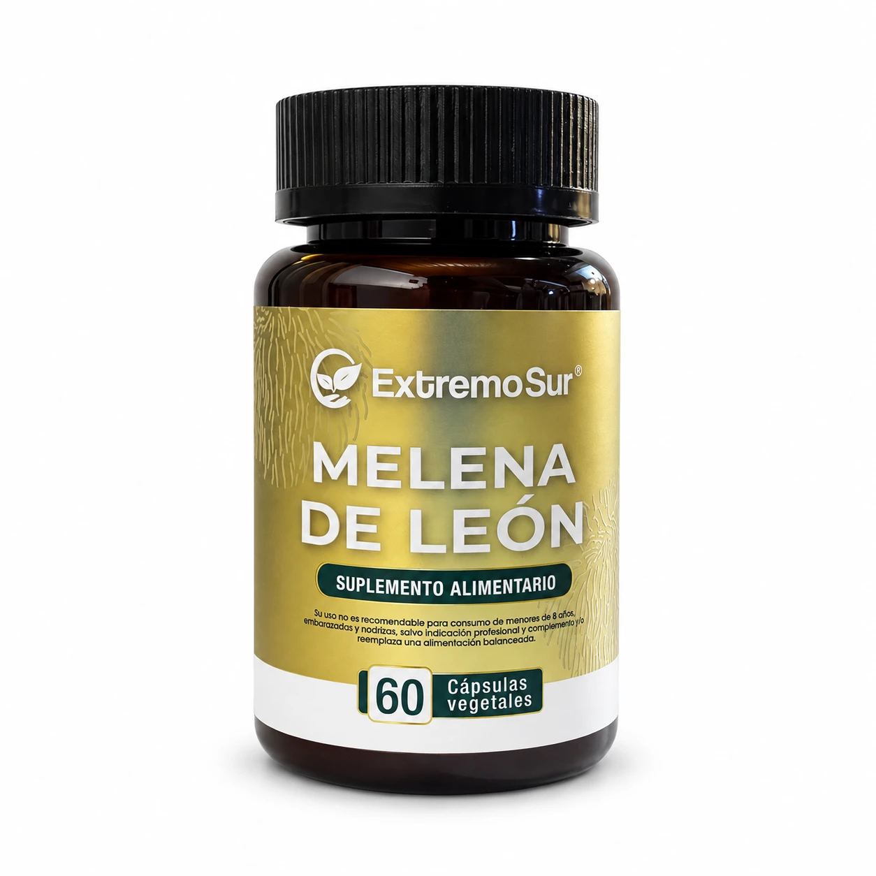 Melena de León Extremo Sur 500 mg en envase de 60 cápsulas