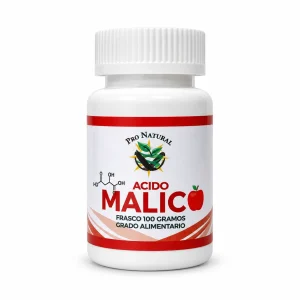 Ácido Málico Alimentario 100 Gramos