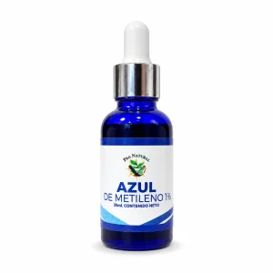 Azul de Metileno al 1% Azul De Metileno, Grado Farmacéutico Apoyo funcion Cerebral y Cognitiva Pronatural