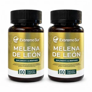 Pack de 2 Melena de León Extremo Sur 500 mg con 120 cápsulas