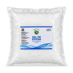 Sales de Epsom Sulfato de Magnesio Sal Inglesa Sal de Higera 1 Kilo